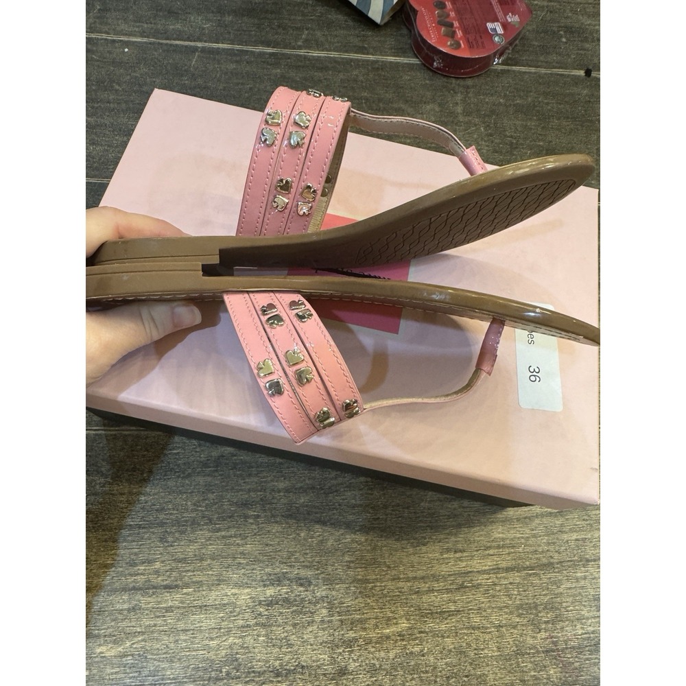 Kate Spade New York 254463 Womens Carol Thong Sandal Pink‎ Size 6.5 - Picture 6 of 9